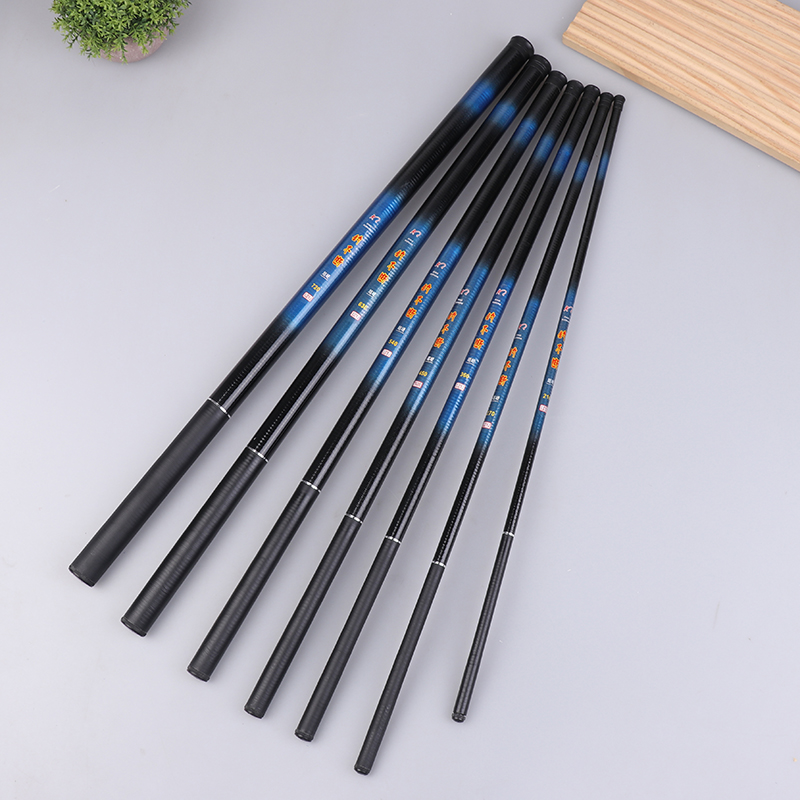 Fishing Rod Telescopic - Телескопическая удочка из стекловолокна 2,1/2,7/3,6/4,5/5,4/6,3/7,2 м,