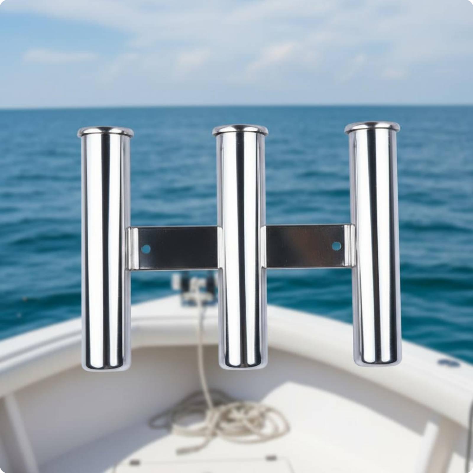 Держатель для 4 удочек из нерж – обзор и цена Fishing Rod Boat