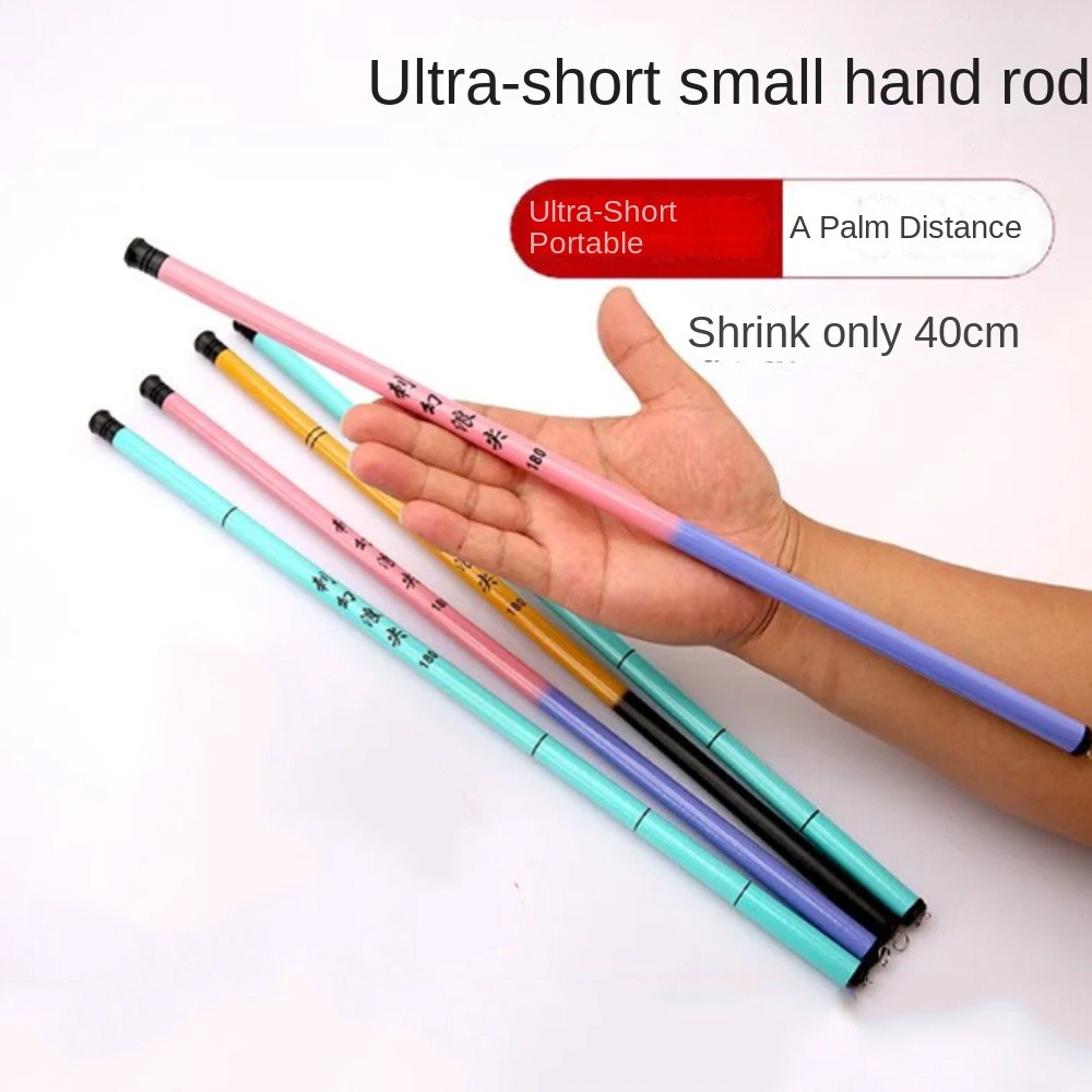Ультракороткая телескопическая – обзор и цена Fishing Rod Telescopic