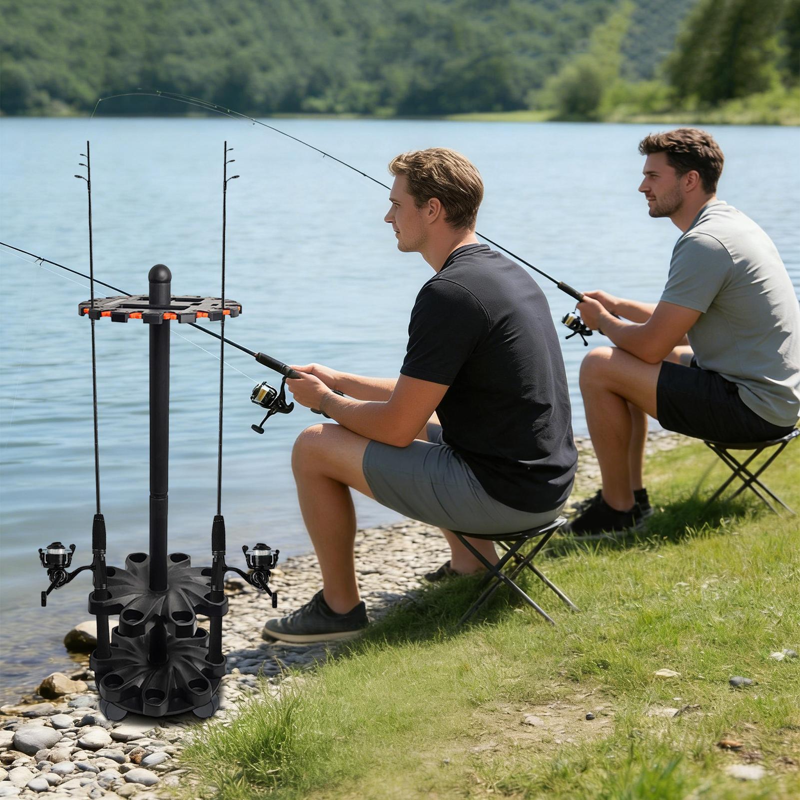 Вертикальная подставка для удо – обзор и цена Fishing Rod Travel