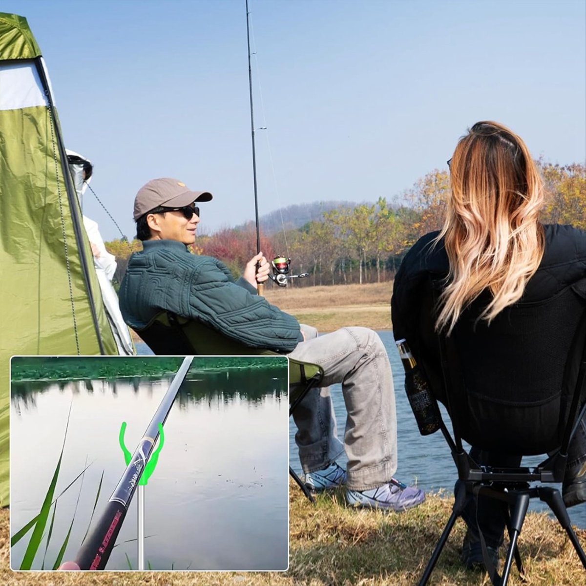 [ГОРЯЧАЯ РАСПРОДАЖА] Держатель – обзор и цена Fishing Rod Telescopic